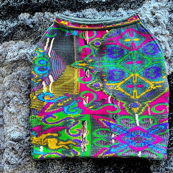 Vintage AUTHENTIC Cuggi Coogi skirt - Picture 1 of 5
